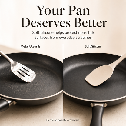 🍳 9-Piece Silicone Cooking Utensil Set – Non-Scratch Kitchen Essentials