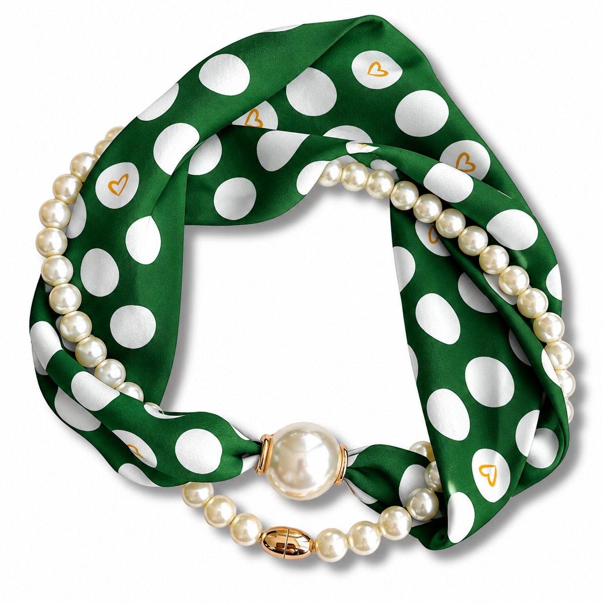 Pearl Scarf Necklace – Elegance in Every Detail