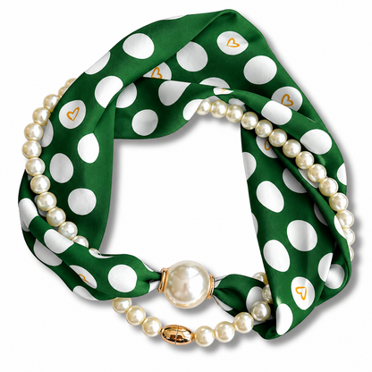 Pearl Scarf Necklace – Elegance in Every Detail