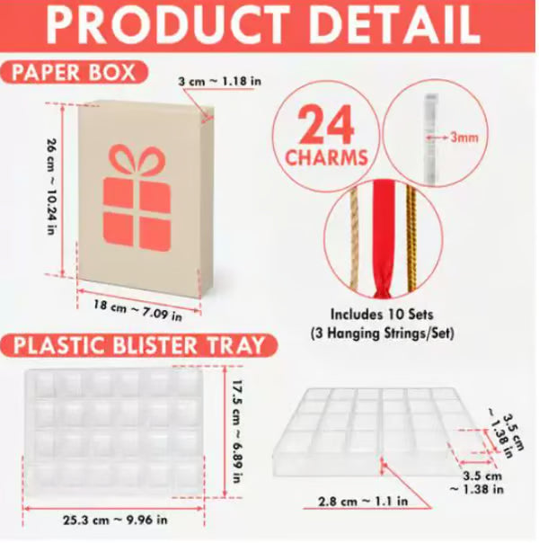Advent Calendar product dimensions and details