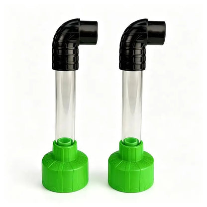 HVAC Condensate Drain Line Cleaning Adapter Clear Shop Vac Connector for Fast A/C Drain Clog Removal