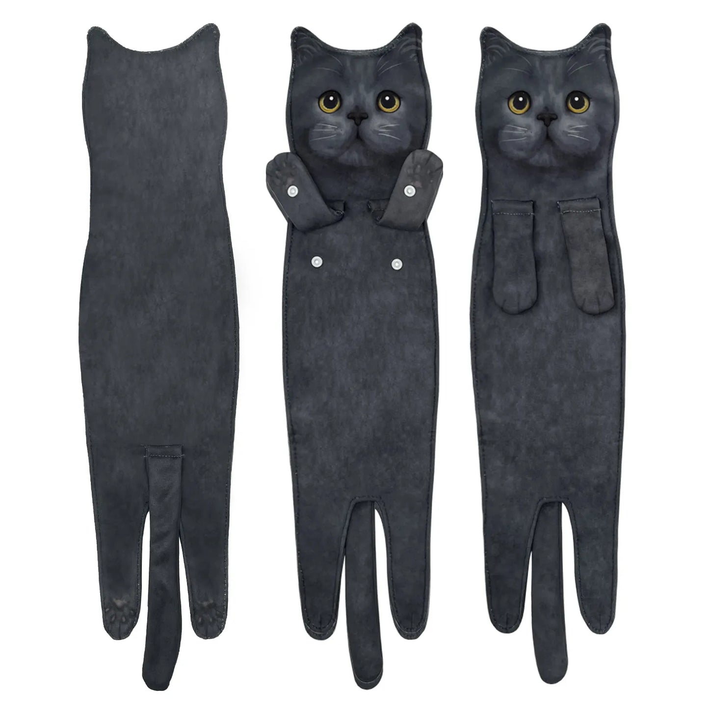 🎁 Early Christmas Sale 🎅 Funny Cat Hand Towels