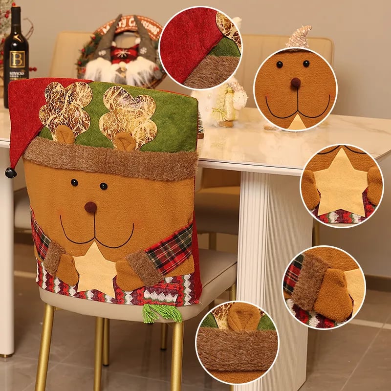 🎉🎄Christmas Sale🎄Cute Christmas Chair Covers 🔥