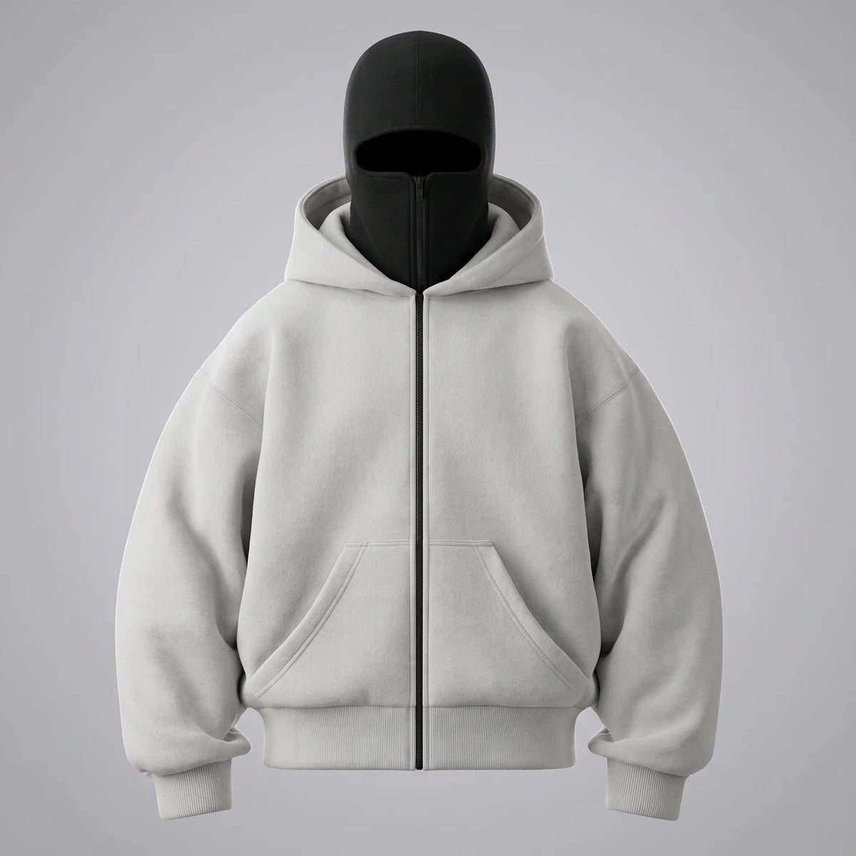M-S Zipped Hoodie (unisex)