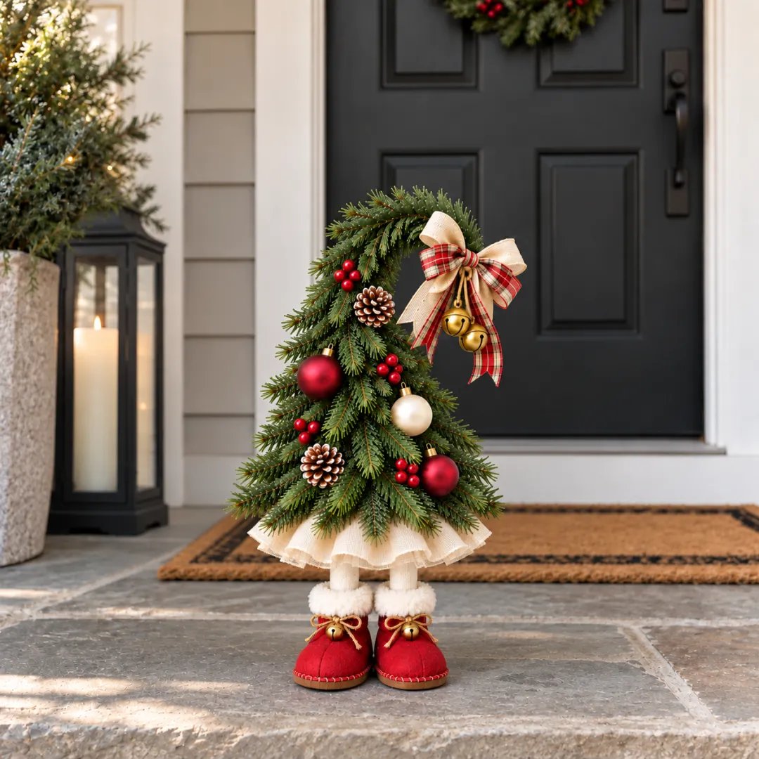 🎉Whimsical Christmas Elf Tree Decor