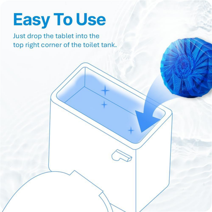 Imported Toilet Bowl Cleaner Tablets (Pack Of 12)