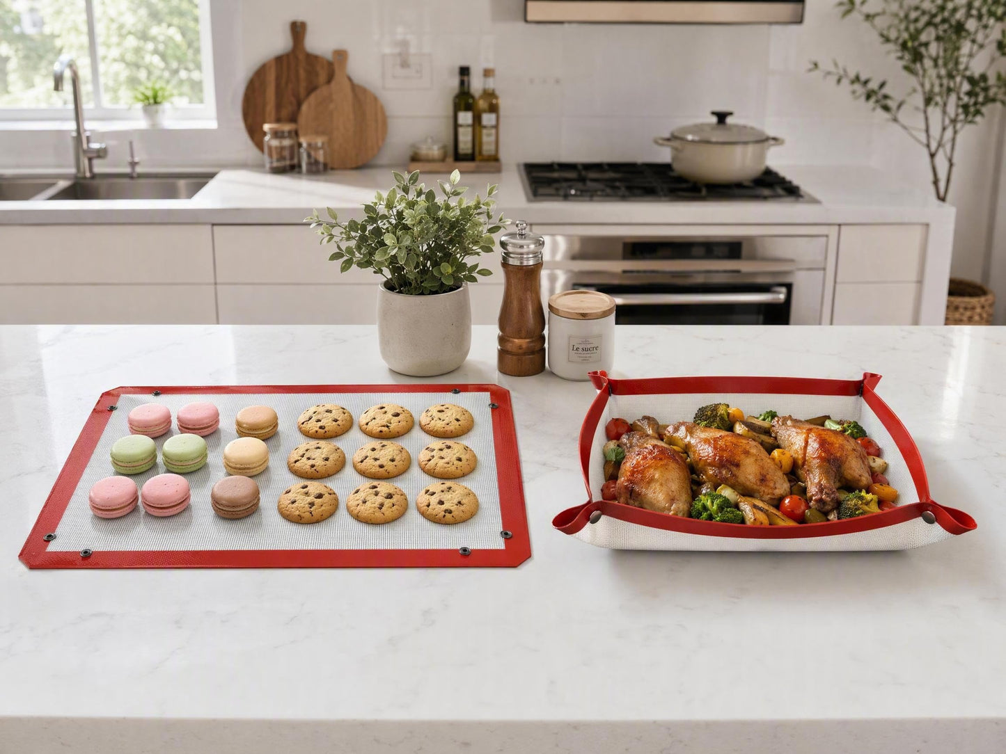 STOP WASTING PARCHMENT PAPER. BAKE BIGGER. CLEANER. EASIER. 🔥