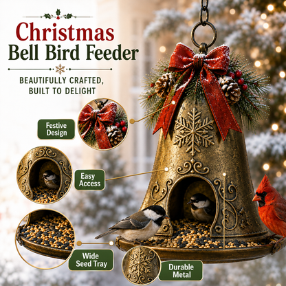 🎄 Christmas Bird Feeder Collectio – Festive Hanging Garden Feeders for Wild Birds