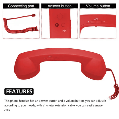📞Vintage Retro Telephone Handset ✨The most unique gift! Perfect forLovers of ceremonial occasions🎄