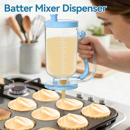 Pancake Batter Dispenser with Mixer