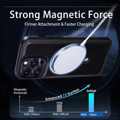 🔥New In Phone Case for iPhone 17 Series - Luxurious Leather Invisible Stand Case