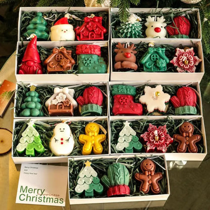 🎅Christmas Early Discount 49% Off✨Handmade Christmas Scented Candle Gift Set: A Festive Essential for Atmosphere & Gifting🕯️🎄