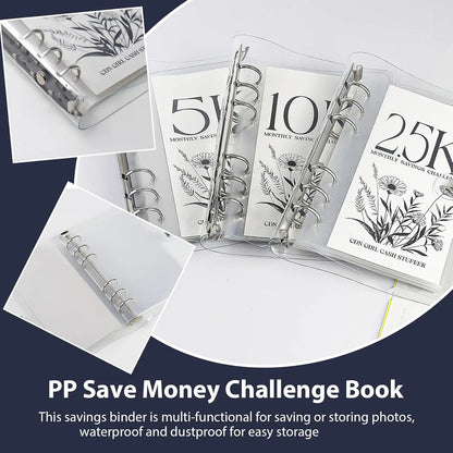 💰 12-Month Envelopes Money Saving Challenge Binder