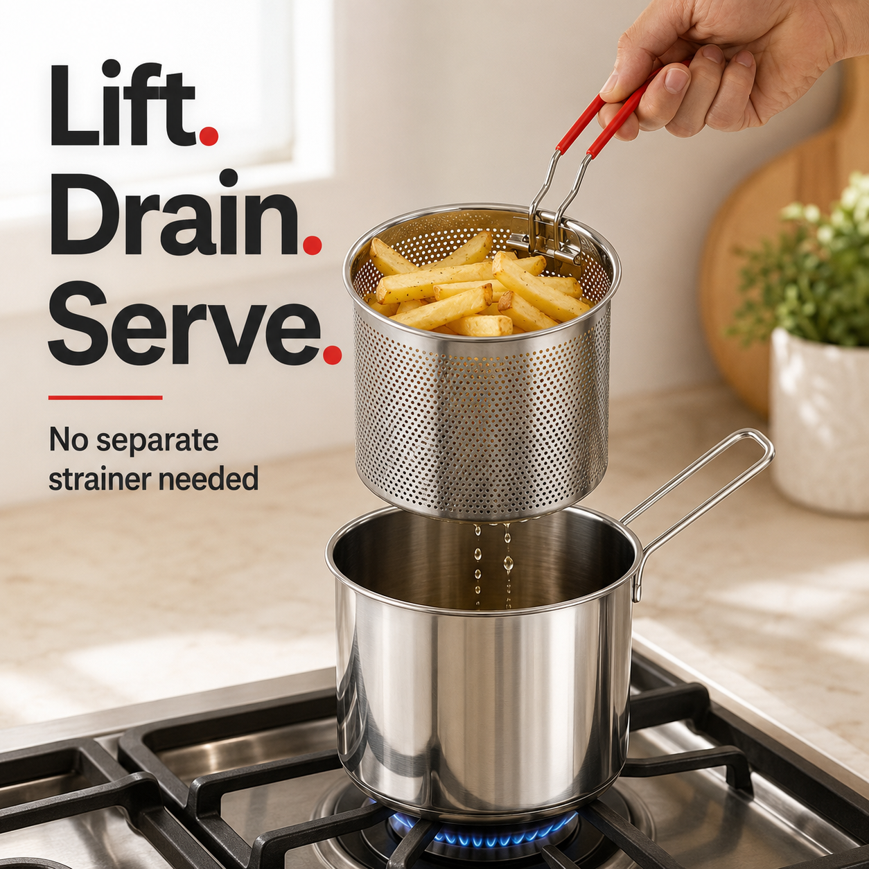 🔥Summer Limited-Time 50% OFF🍟 Personal Mini Deep Fryer Set