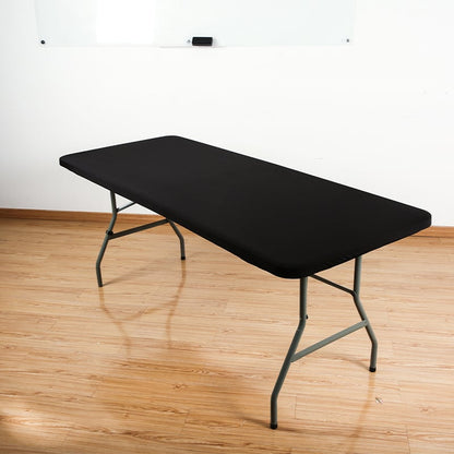 Pack Stretch Fabric Table Top Cap Cover, fits 4ft/6ft/8ft Tables