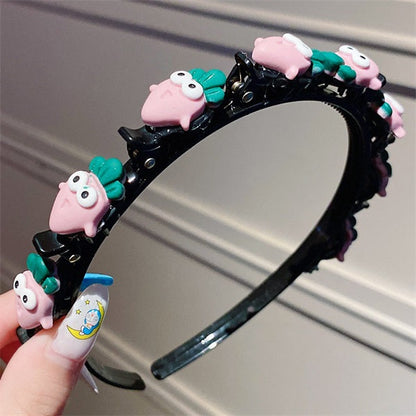 🎀 Cartoon Braiding Headband – Easy & Cute Styling
