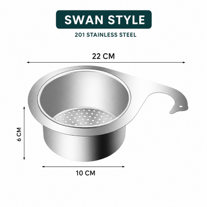 Hanging Sink Drain Basket – Catch Scraps & Help Reduce Clogs