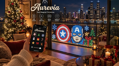 ✨ Save 54%+ FREE SHIPPING | Animated Christmas Curtain Lights – Turn Your Balcony Into a Holiday Show