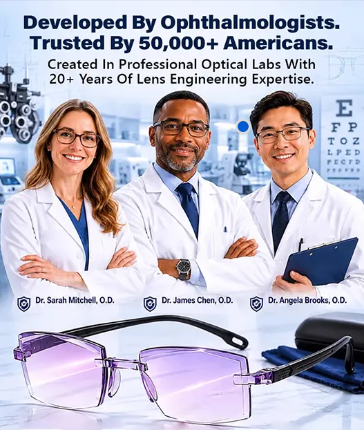 [Regain Your Youthful Vision] Smart Zoom Diamond-Cut Reading Glasses