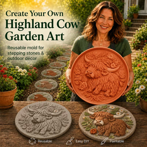 💥 LAST DAY 40% OFF - Reusable Animal-Themed Garden Art Mold – Bring Nature to Life in Your Garden (📦Buy 2 Free Shipping)