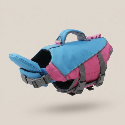 Dog Life Vest - Adjustable Flotation Support for Swimming & Boating