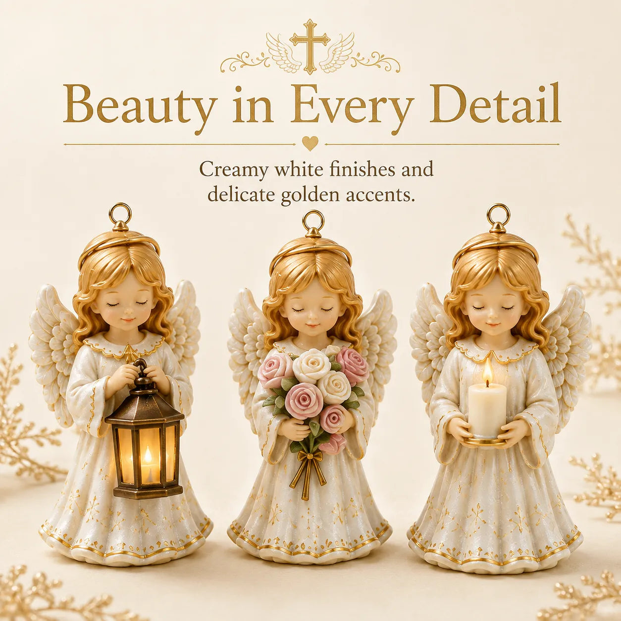 🔥😍⏳ Last Day 49% OFF – 👼 24-Day Angel Christmas Advent Calendar | 24 Unique Faith-Inspired Angel Ornaments with Hanging Loops for Daily Advent Surprises & Tree Display 🎄✨