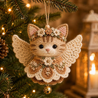 🎉🪽 Animal Angel Crochet Ornament DIY Kit