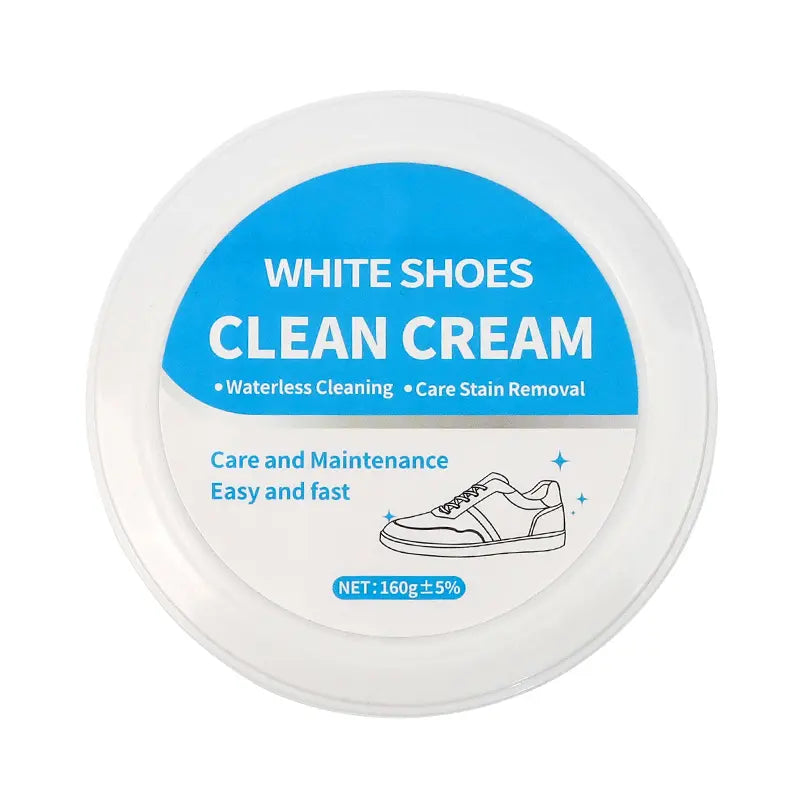 🔥 Limited-Time 49% OFF👟White Shoe Cleaning Cream | Waterless Stain Remover with Sponge