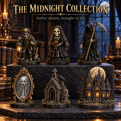 Haunted Manor Halloween Countdown Calendar 2026 – 24 Nights of Terror Gothic Miniature Collectibles