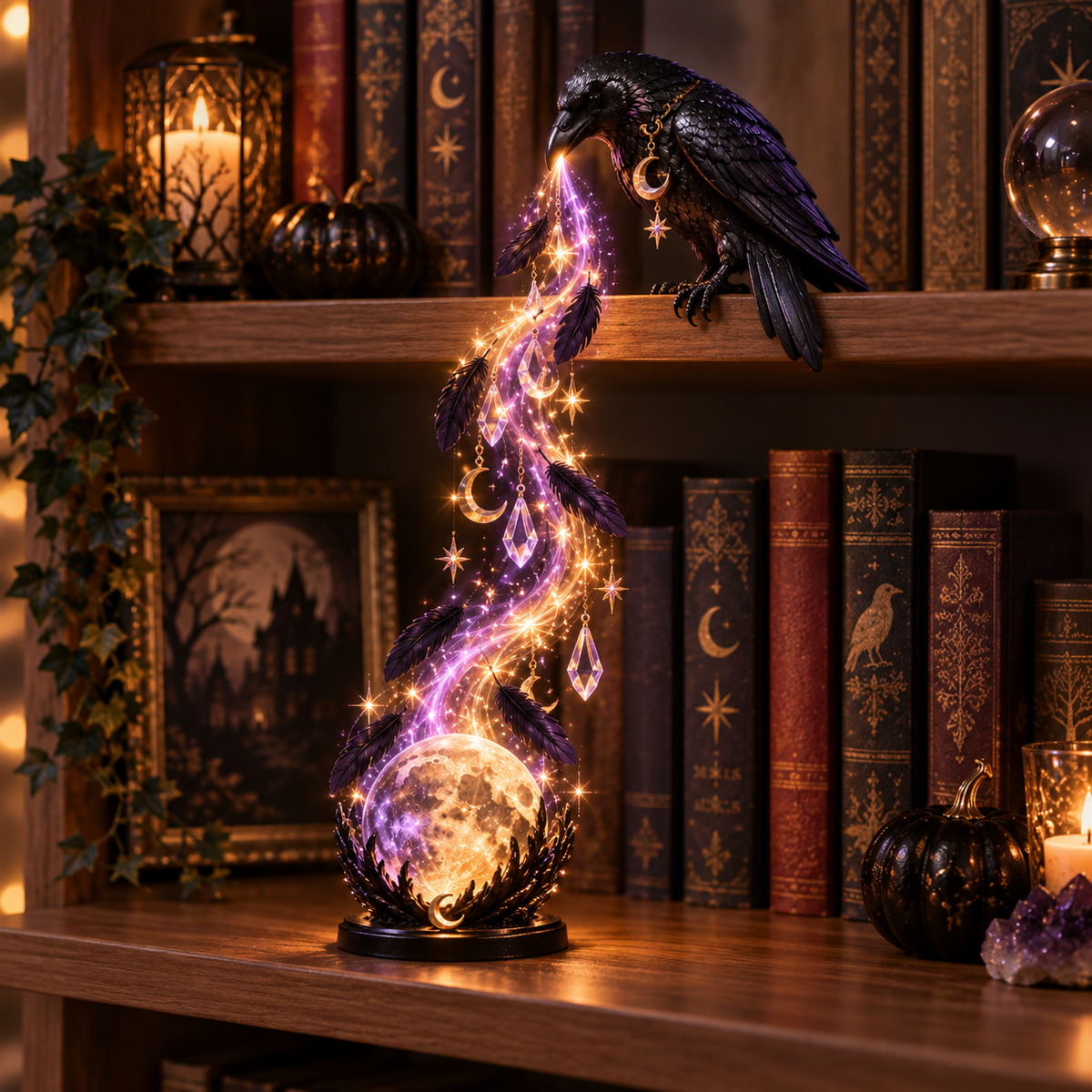 🧙 49% OFF | Witch Cascade Shelf Light – A Magical Glow for Halloween Night ✨