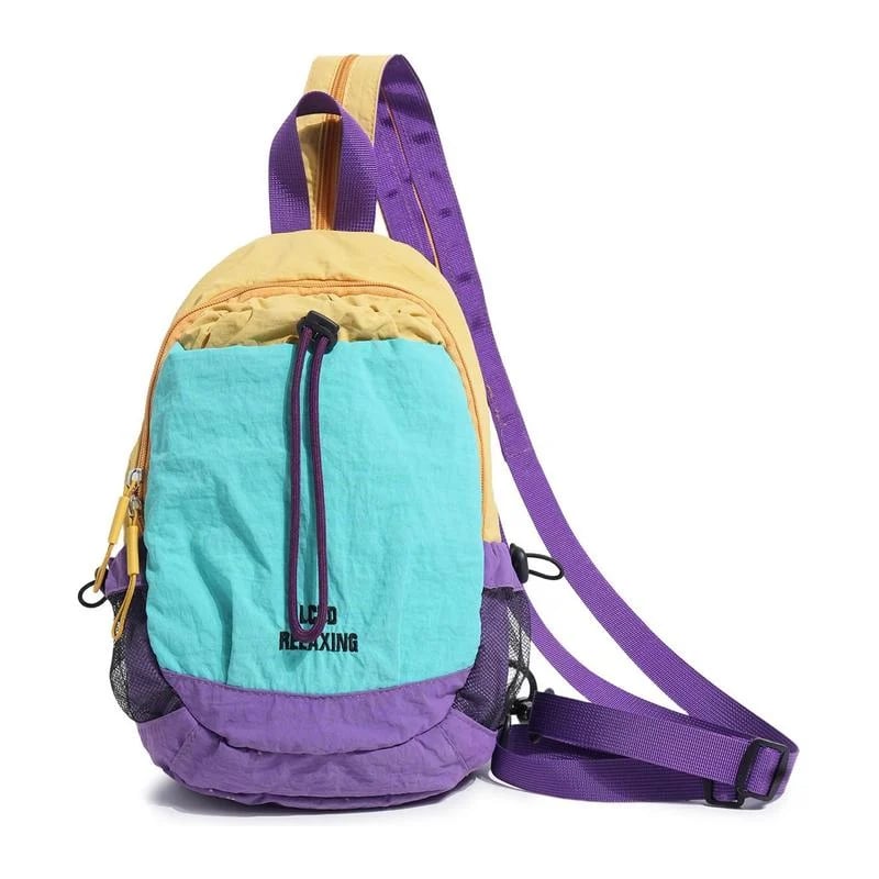 🎁Last Day Promotion 49% OFF🔥Unisex Lightweight Color-Block Mini Backpack