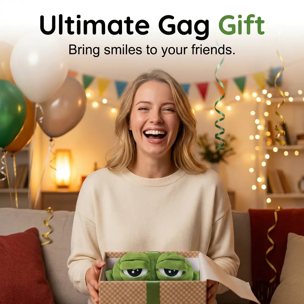 🐸 3D Cute Frog Sleep Mask