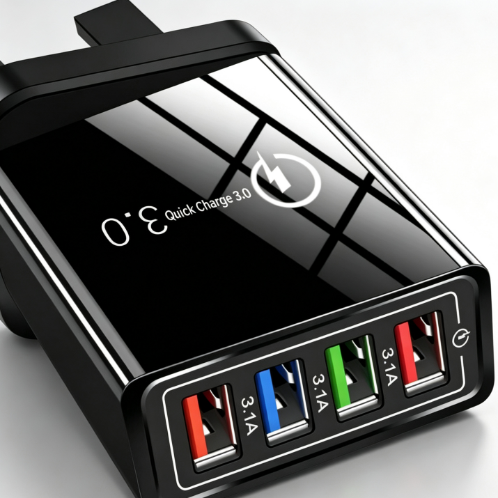 The Charger Big Tech Hates | 4-Port Quick Charge 3.0 + Smart Charging Optimization