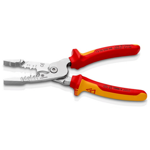 ⚡ Multi-Function Wire Stripping Pliers – 1000V Insulated Electrical Tool