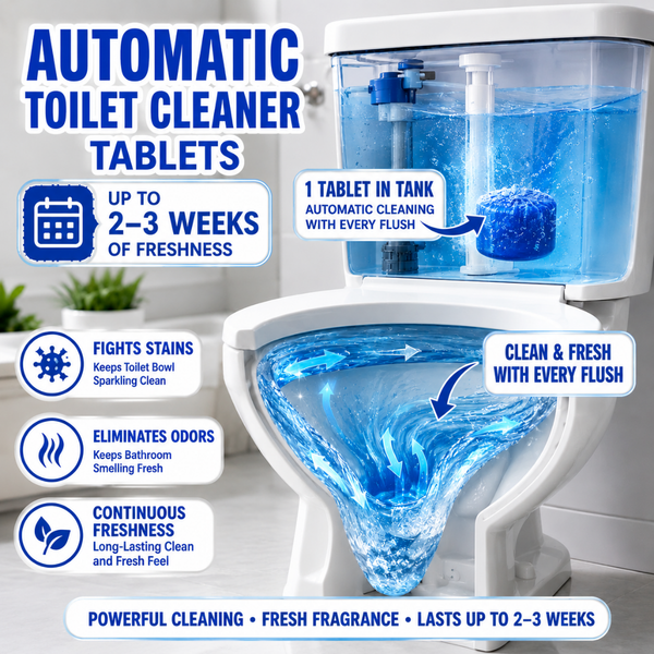 Imported Toilet Bowl Cleaner Tablets (Pack Of 12)