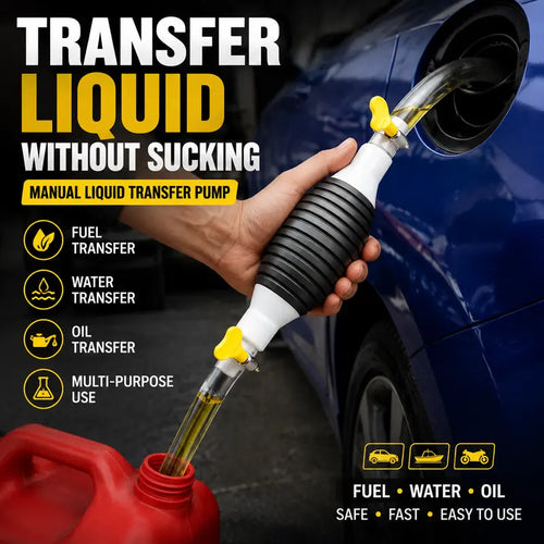 Manual Siphon Pump Kit with 1M Hose