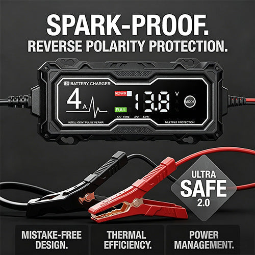 GBX155 4250A Car Jump Starter — Suitable for 10.0L Gasoline & 8.0L Diesel Engines
