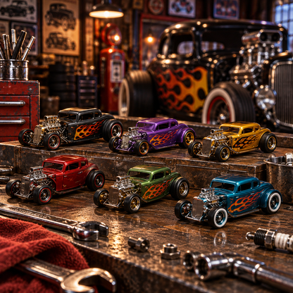 🏁🚗24 Days of American Car Legends Advent Calendar – 24 Die-Cast Collectibles
