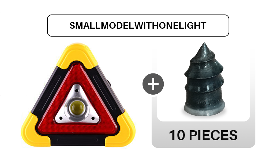 🔥3-IN-1 Solar Emergency Triangle Warning Light at the Roadside