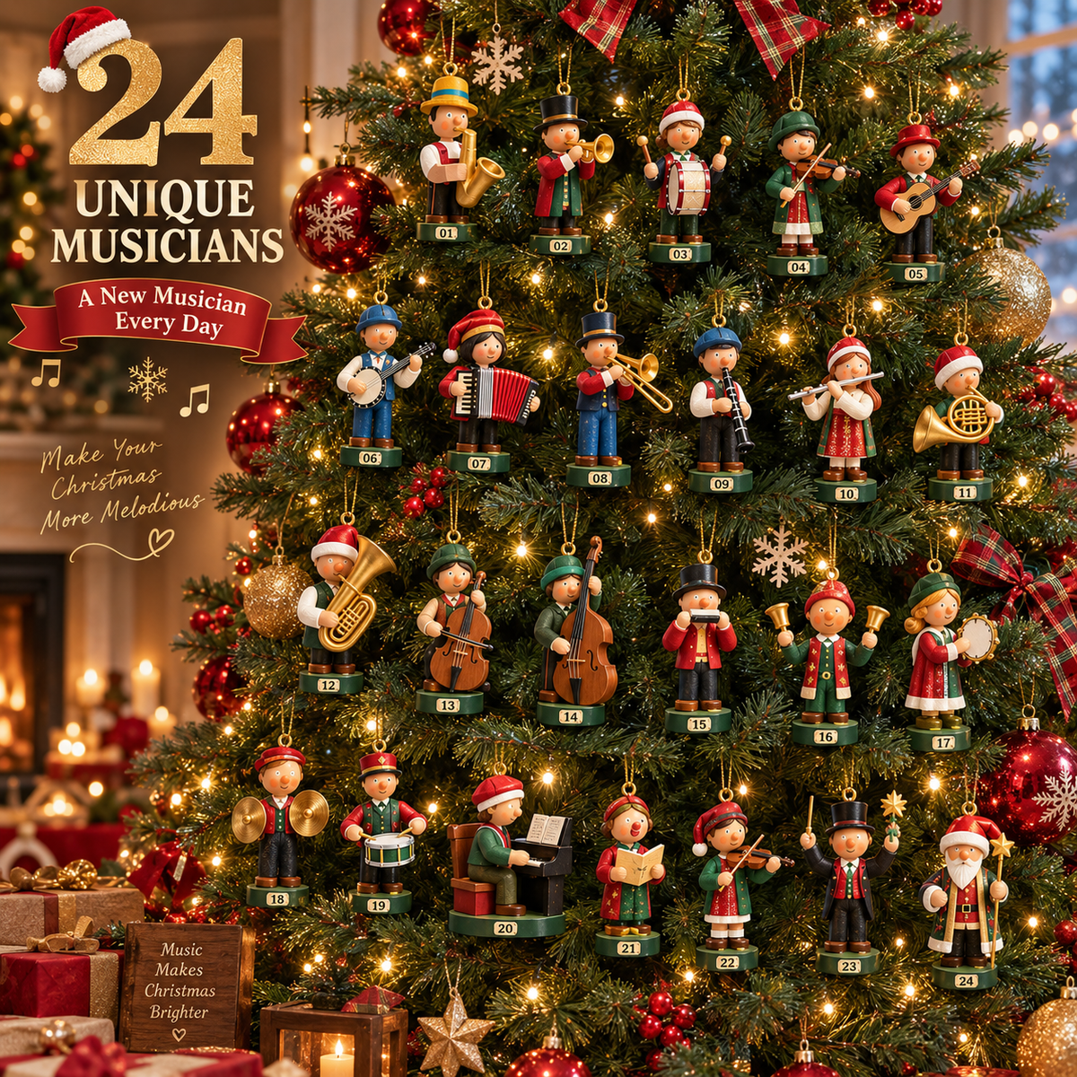 24 Days. 24 Musicians. One Magical Christmas Band. 🎄🎶