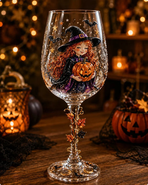 👻🎃Halloween Wine Glass Collection Gift Box Set