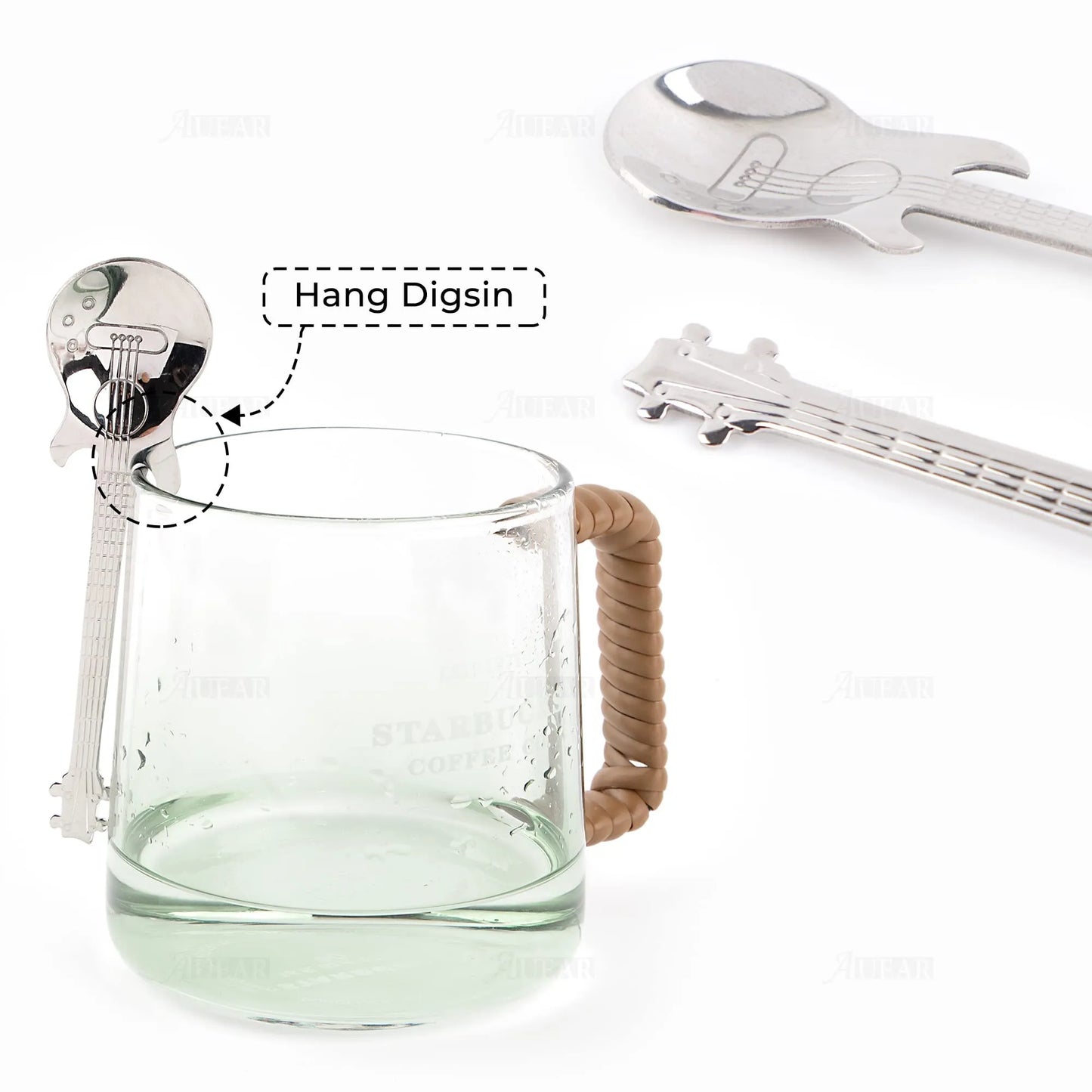 Guitar Spoon That Hangs Neatly
