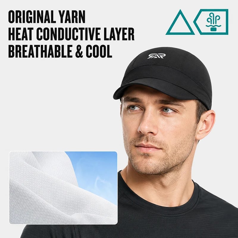 🔥HOT SALE🔥💯Quick-Dry Breathable Helmet Liner Sun Visor Skull Cycling Cap