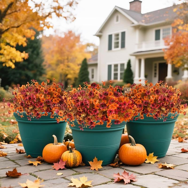 🍁UV-Resistant Artificial Daisy Flowers  for Fall Decor Halloween