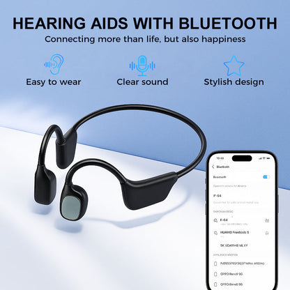 2-in-1 Smart Bone Conduction Hearing Earphones