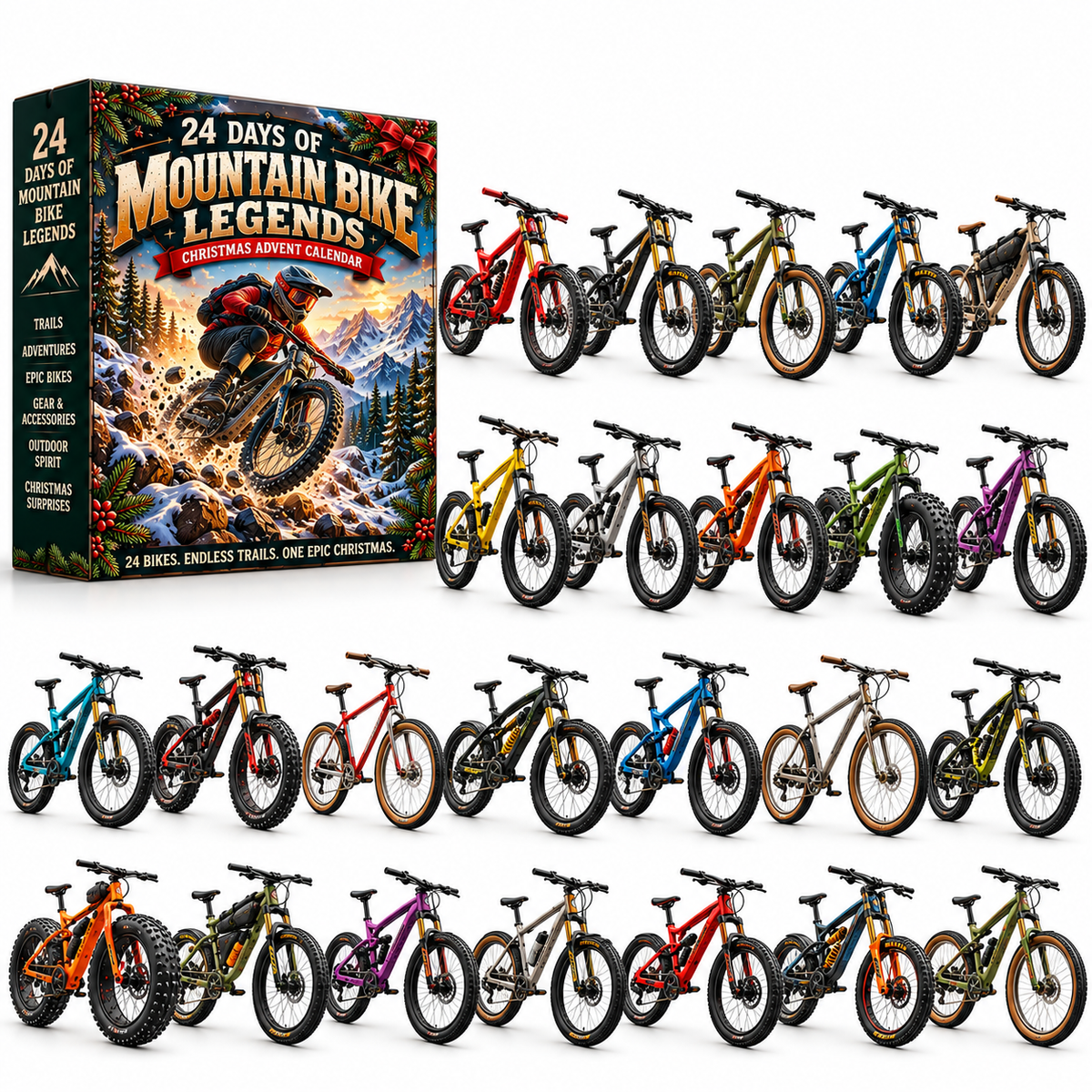 🎄🚲 24 Days of MTB Magic – Miniature Mountain Bike Advent Calendar 2026