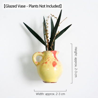 🎁🌸 Mini Ceramics Vase Fridge Magnet