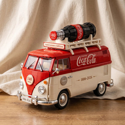 Coca-Cola 140th Anniversary Volkswagen T1 Building Block Kit