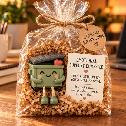 🔥LAST DAY 49% OFF - Emotional Support Desk Companions™ – Funny Coworker Gift with Encouraging Message Card