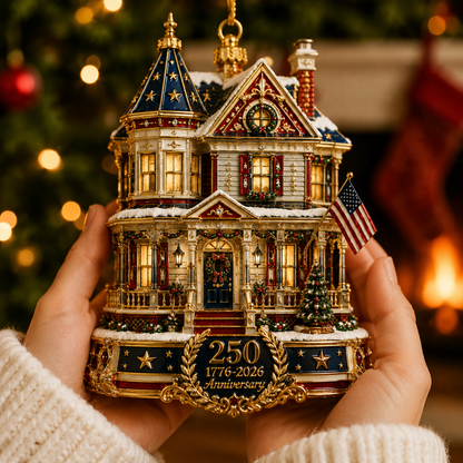 🔥Last 10pcs🔥250th Anniversary Heritage Estate Christmas Ornament